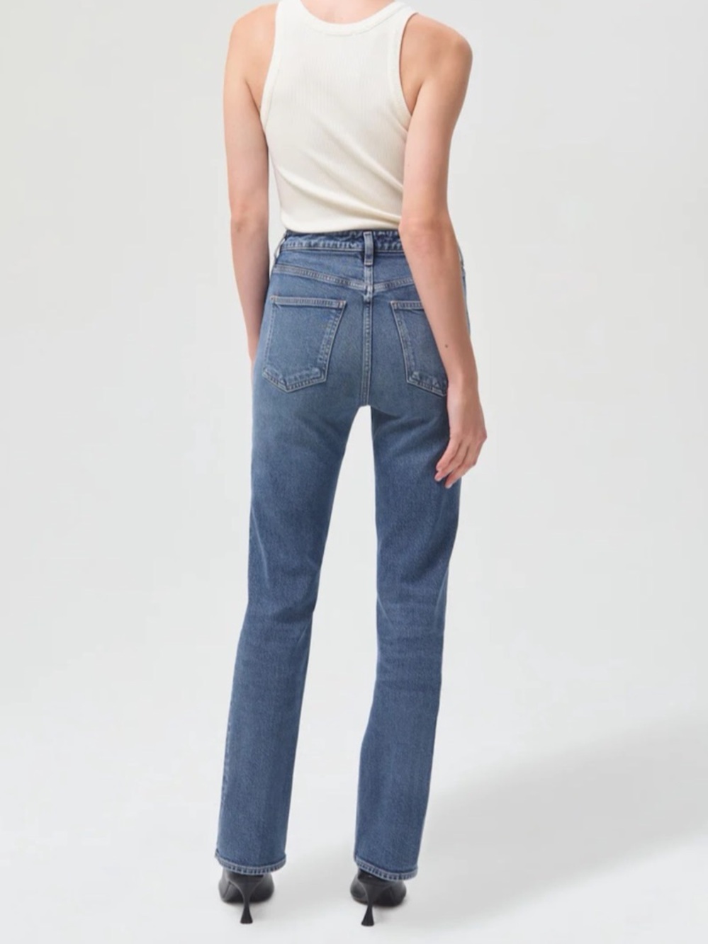 AGOLDE Vintage High Rise Bootcut Jean in Prophecy - Picture 4 of 14